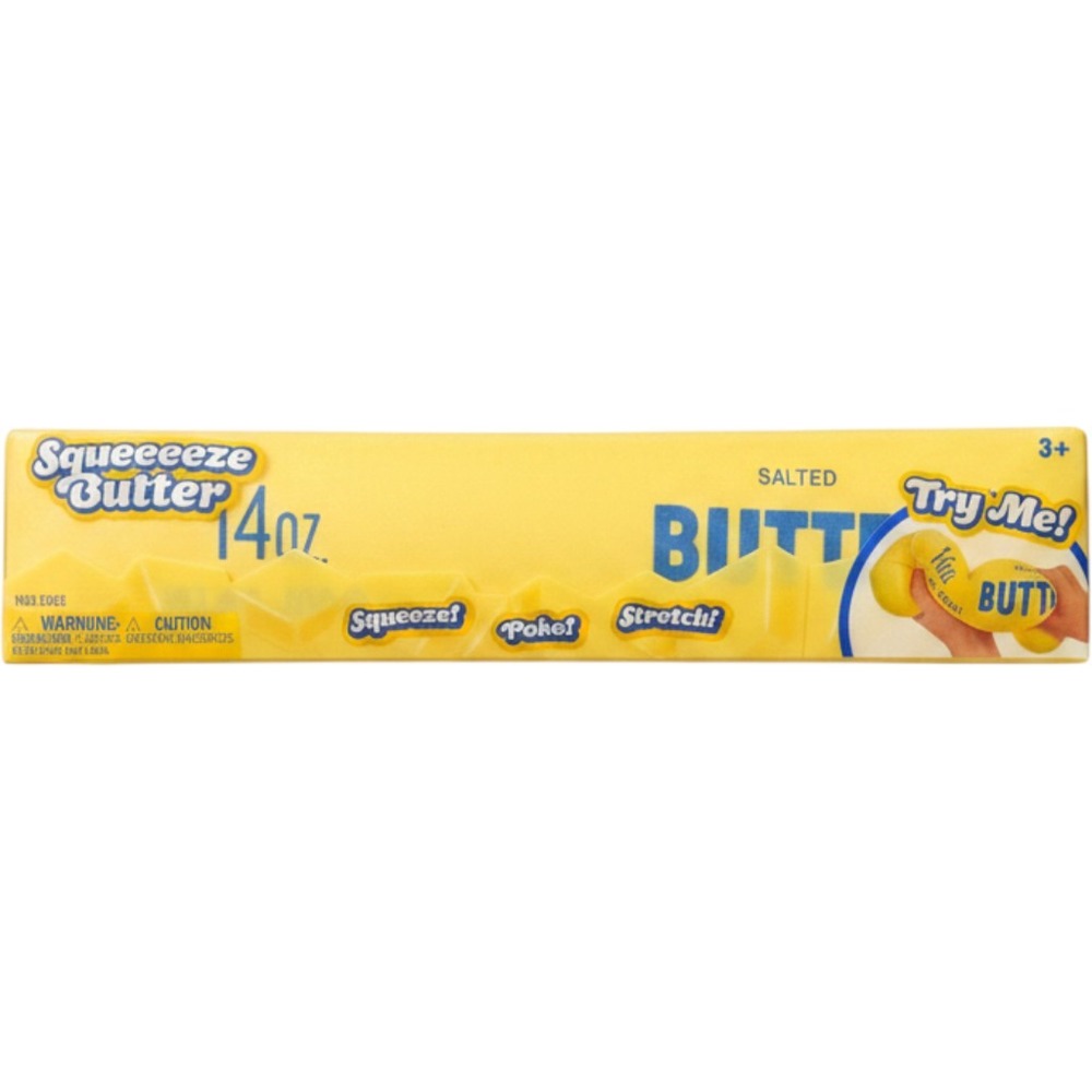 Sunny Days Giggle Zone Squeeeeze Butter 14oz Salted Fidget Sensory Toy J4